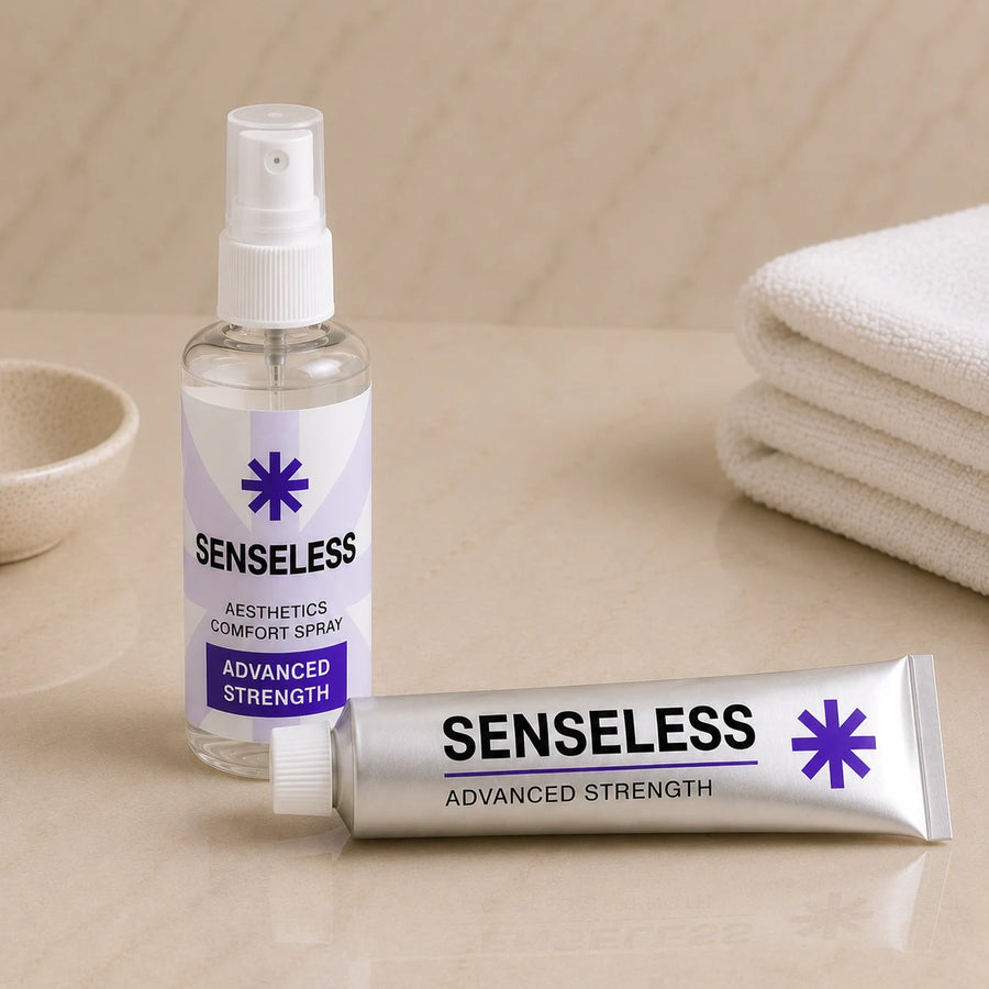 Senseless Comfort Cream and Comfort Spray — calm preparation