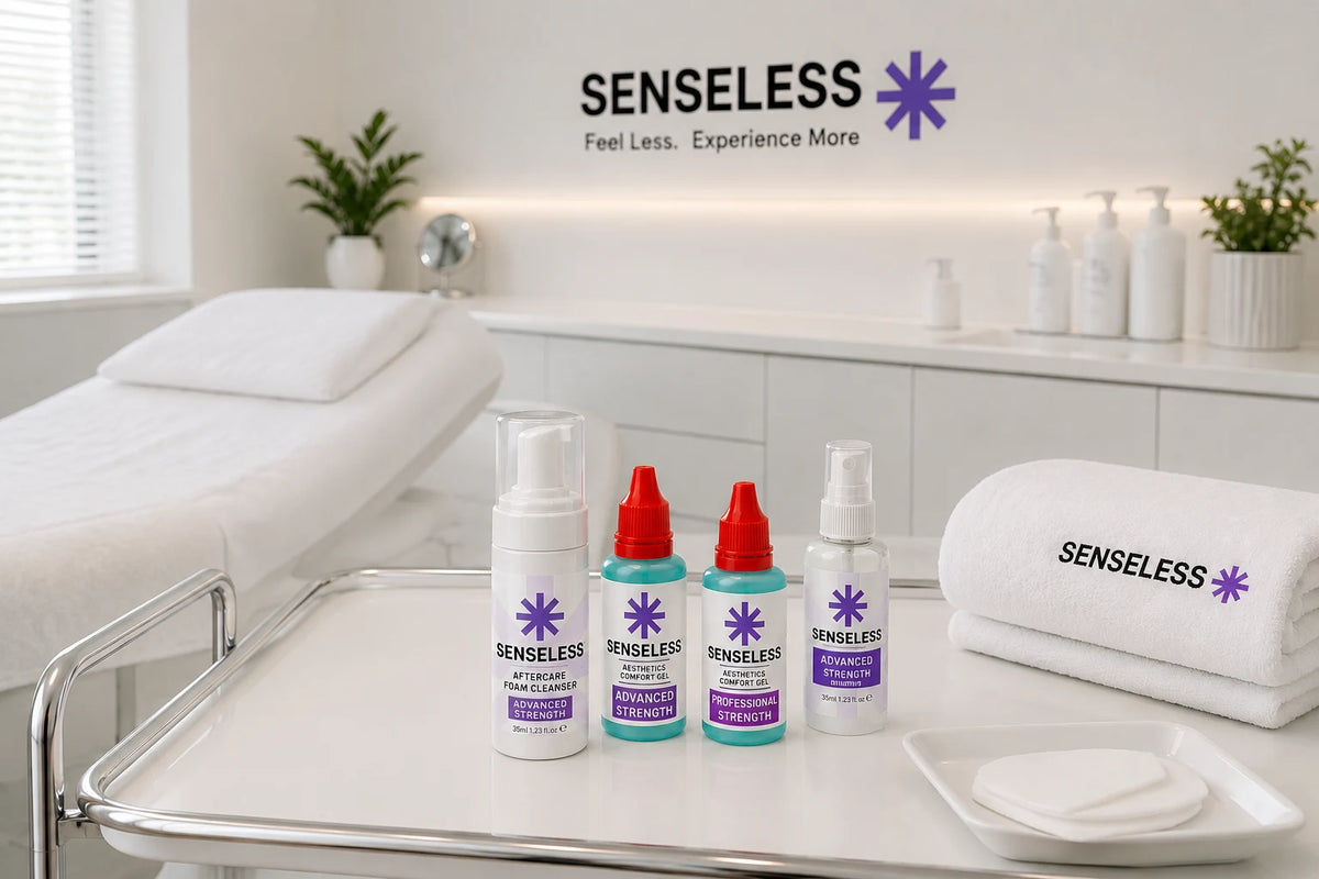 The Senseless range in a treatment room
