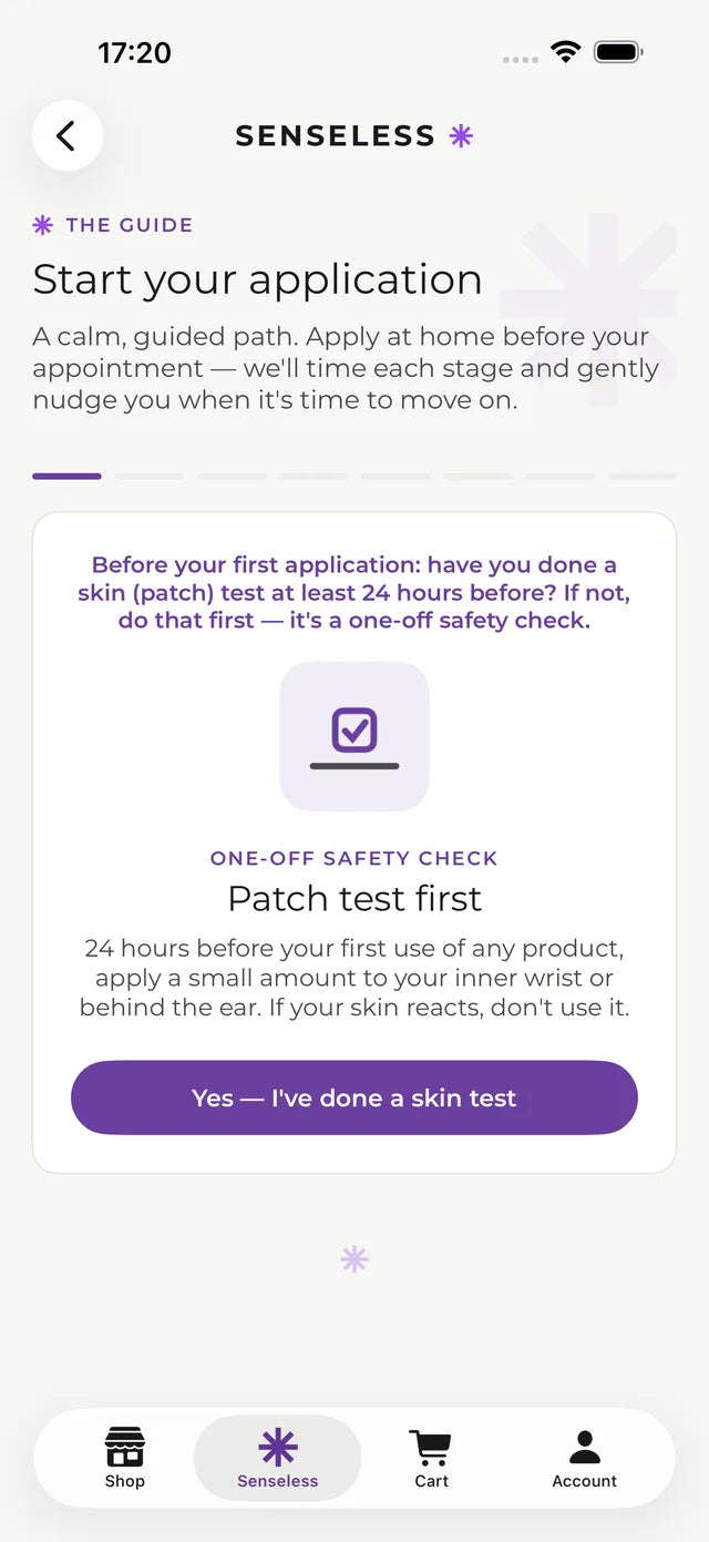 A guided walkthrough for applying it at home.